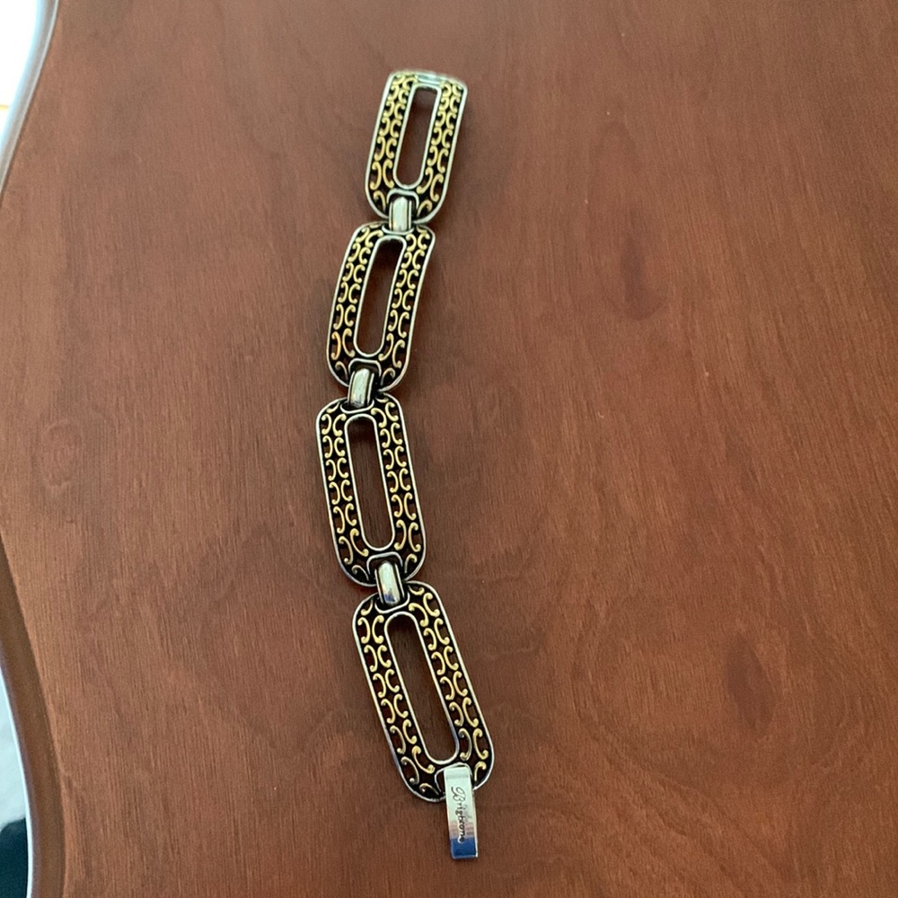 Brighton 2 tone silver/gold bracelet
